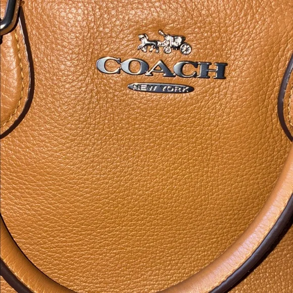 Coach Brown Leather Satchel - Picture 3 of 16